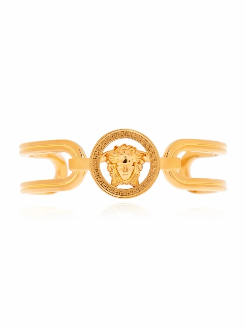 VERSACE Medusa cutout coin cuff bracelet bangle
